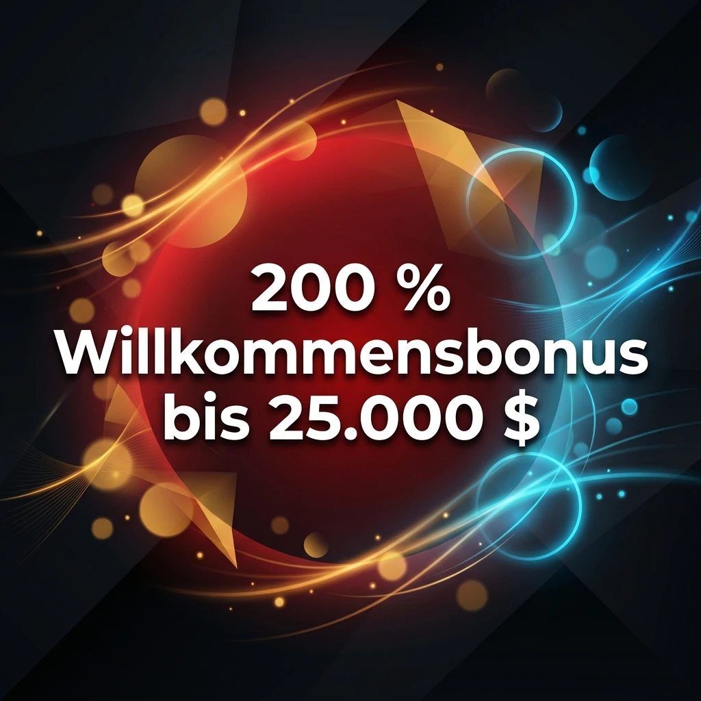 200 % Willkommensbonus bis 25.000 $